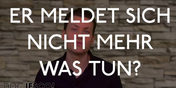 Bekanntschaft meldet sich nicht So merken Sie, dass er die Kennenlernphase beenden möchte!