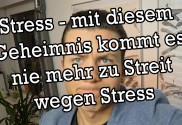 Stress - mit diesem Geheimnis kommt es nie mehr zu Streit wegen Stress-